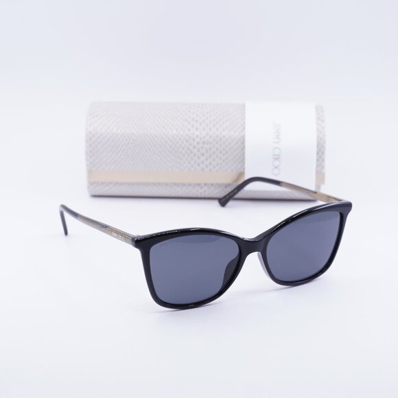 Jimmy Choo BA/G/S 0807 IR Cat Eye Sunglasses - Black/Grey main image 8
